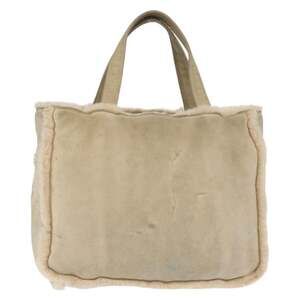 Chanel Canvas Tote Bag Mouton Beige